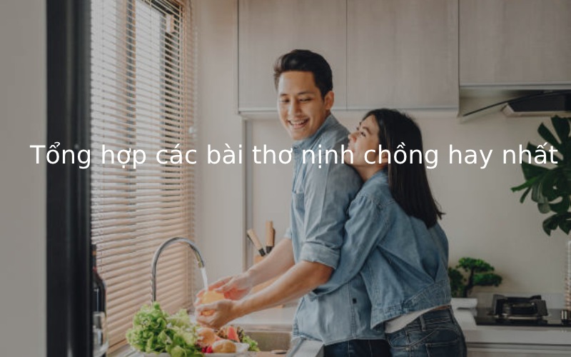 thơ nịnh chồng hay nhất