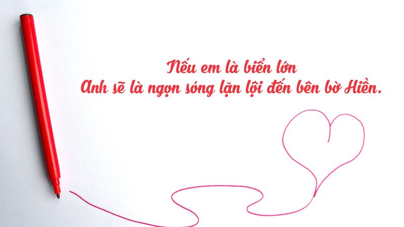 thả thính tên Hiền