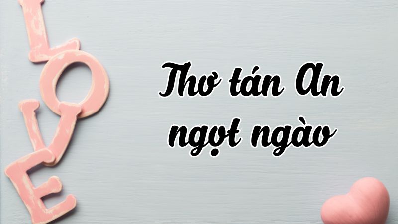 thả thính tên An